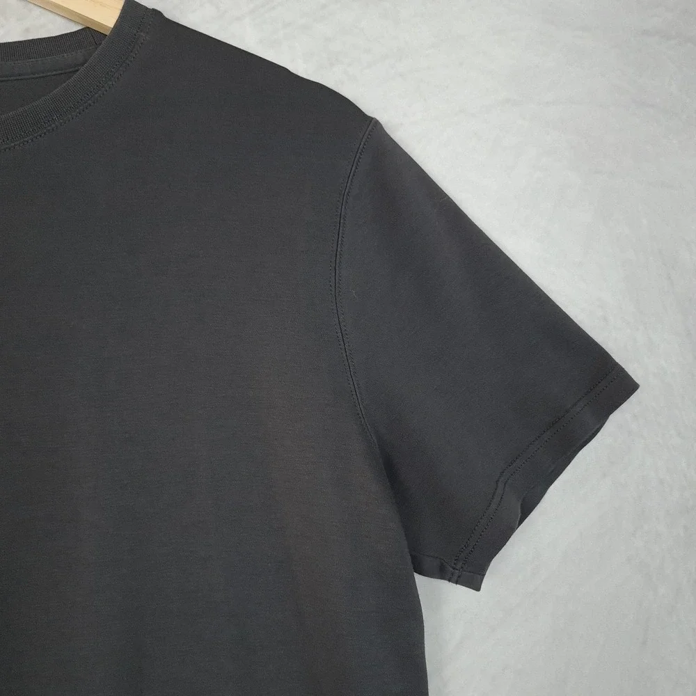 Robert Barakett Shirt Mens Medium Gray Basic Pima Cotton Barakett T Crewneck Tee